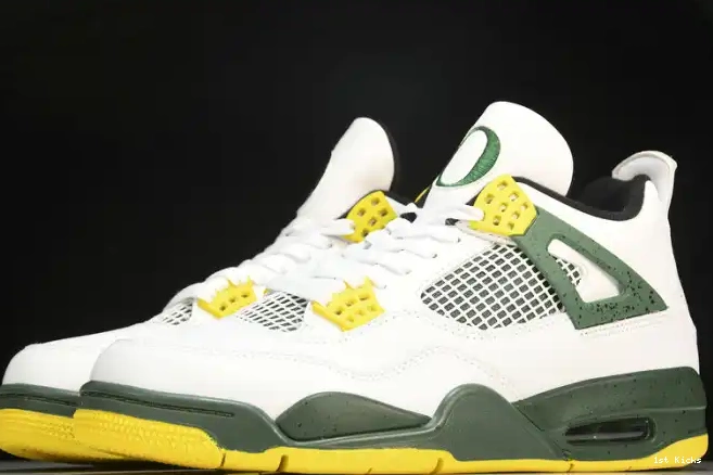 1st Kicks Shoes Duckman Jordan 257-255275 Oregon Retro Ducks 4 0625